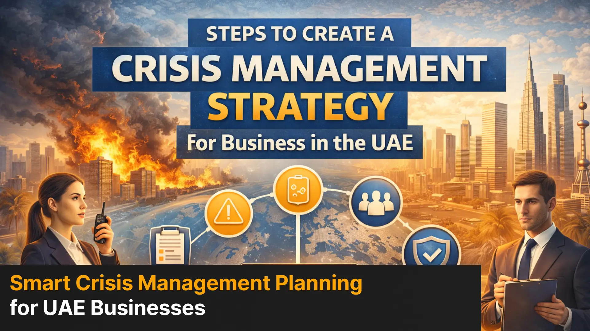 Steps to Create Crisis Management Strategy for Business in UAE - blog featured image